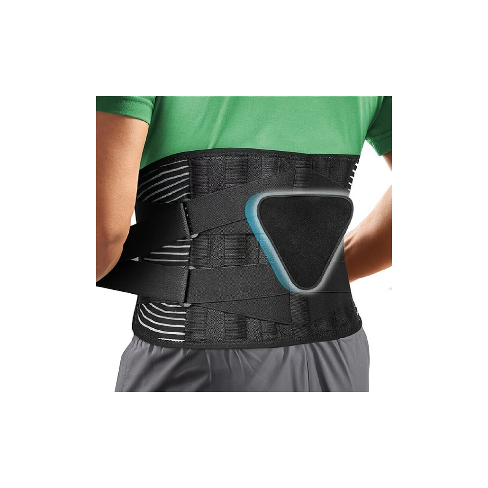 Back Support Belt for Spinal Alignment, Ergonomic Posture Corrector with Comfortable Padding for All-Day Wear and Back Pain Relief