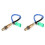2X Oxygen Sensor for Moderas  NS 200/ 200/Dominar 400 Motorcycle Sensor LBA3612300B1 1