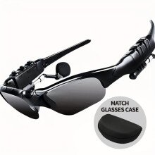 UV Resistant Sports Glasses with Built-in Wireless Earbuds, Lightweight for Driving, Cycling and Outdoor Travel
