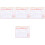 4Pcs Assorted Color Paper Wall Calendars Practical Room Daily Use 2024 3