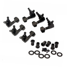 6pcs Sealed Guitar Tuning Pegs Set 3L3R for Electric Guitar Tuners with Ferrules and Screws
