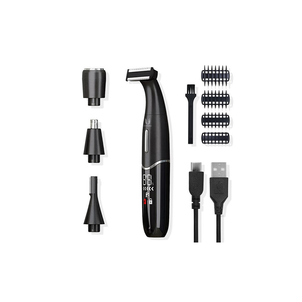 3D Floating Foil Shaver for Body Grooming, 4-in-1 Electric Hair Trimmer for Face, Beard, Armpits Legs, Hypoallergenic Blades, Washable