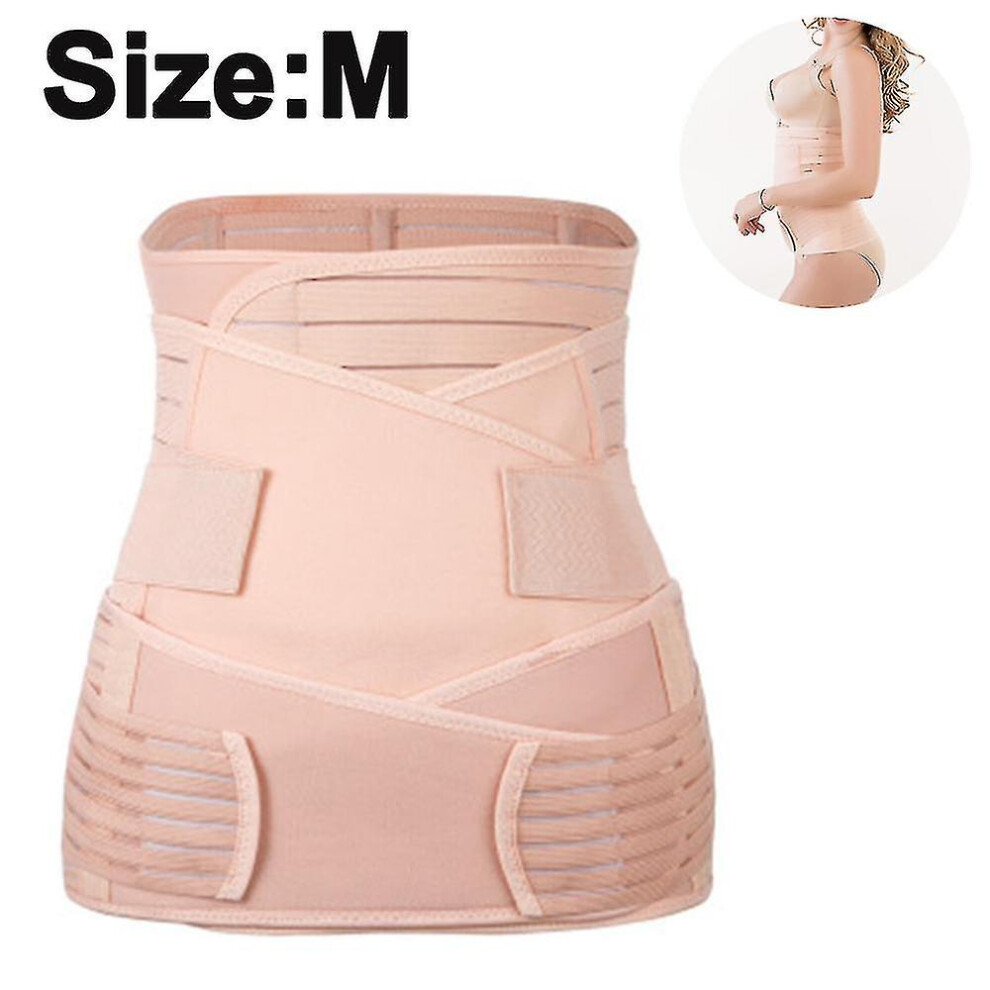 Postpartum Support Belt for C-Section Recovery Adjustable Breathable Girdle with Pelvic Back Support Postnatal Belly Wrap
