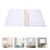 4Pcs Assorted Color Paper Wall Calendars Practical Room Daily Use 2024 9