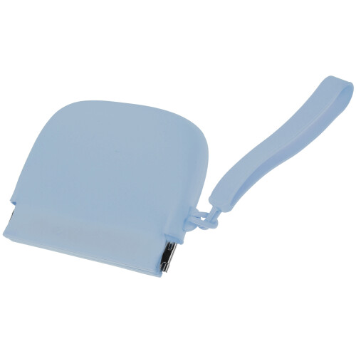 4Pcs Blue Self-Closing Small Bag Silicone Portable Storage Purse 2