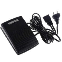 Foot Control Compatible with Singer Electronic Sewing Machines, Plastic Foot Pedal with Power Cord, Replacement Part