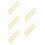 100Pcs Golden Metal Rods for Sculpture DIY Clay Modeling Support Tool 5