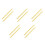 100Pcs Golden Metal Rods for Sculpture DIY Clay Modeling Support Tool 6