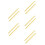 100Pcs Golden Metal Rods for Sculpture DIY Clay Modeling Support Tool 7