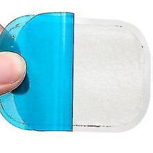 Gelpleisters met hoge viscositeit, verpakking van 30 zachte, comfortabele elektroden voor buikstimulator en spiermassageapparaat, latexvrij