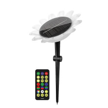 Luz Flutuante Solar para Piscina Design 2 em 1 para Piscina e Jardim, Autonomia de 5-18 Horas com Timer de 2/4/6 Horas, À Prova d'Água IP68