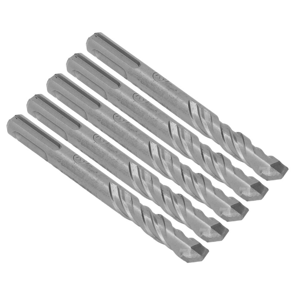 5Pcs Spiral Impact Drill Bits 110Mm 12Mm Cemented Carbide 4651389673604