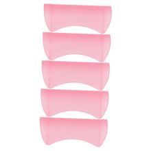 Flute Finger Protector Set with Silicone Covers, Pink Compact Thumb Guard, Plastic Film Case
