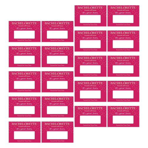 Cartes À Gratter Enterrement DIY Papier 1