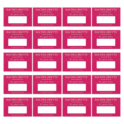 Cartes À Gratter Enterrement DIY Papier 2