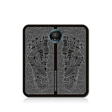 Foot Massager Mat with Rechargeable Battery, Heat Conduction Silver Ion Circuit for Foot Therapy and Circulation Promotion