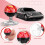 2Pcs High Precision Red Dashboard Compass for Cars with Suction Cup 8