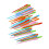 Plastic Sewing Needles, 100-Piece Large Pack in Assorted Colours, 9 cm for Knitting Tools 1