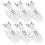 18Pcs White Cat Clip Multi-Functional Clothespins for Home Use 3