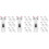 18Pcs White Cat Clip Multi-Functional Clothespins for Home Use 6