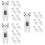 18Pcs White Cat Clip Multi-Functional Clothespins for Home Use 9