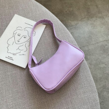 Dames schoudertas van PU-leer, casual crossbodytas voor onder de oksel, 22x14x8cm, ideaal voor dagelijkse boodschappen.