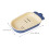 4Pcs Drain Soap Dish PP Double-Layer Soap Holder Assorted Colors 2