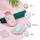 4Pcs Drain Soap Dish PP Double-Layer Soap Holder Assorted Colors 6
