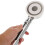 1Pc Sturdy ABS Shower Head Silver Handheld Bathroom Shower Nozzle 3