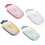 4Pcs Drain Soap Dish PP Double-Layer Soap Holder Assorted Colors 10