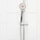 1Pc Sturdy ABS Shower Head Silver Handheld Bathroom Shower Nozzle 4