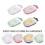 4Pcs Drain Soap Dish PP Double-Layer Soap Holder Assorted Colors 11