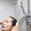 1Pc Sturdy ABS Shower Head Silver Handheld Bathroom Shower Nozzle 5