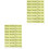 Yellow PVC Throwing Accessories Floor Marker for Decor 4