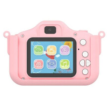 Kids Digital Camera with 32GB Card, Dinosaur-Design Toy for Children Aged 3-6, 1080P Video, LCD Screen, Neck Strap Included