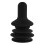 3Ensembles Cache Poussière Joystick Fauteuil Noir Caoutchouc Durable 2