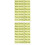 Yellow PVC Throwing Accessories Floor Marker for Decor 5