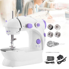 Handheld Sewing Machine, Automatic Dual Speed Control with Foot Pedal,  for Clothes Fabric Repair