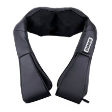 Shiatsu Inspired Neck and Back Massager with Heat Therapy, 12 Rotating Nodes for Shoulder Neck Muscle Tension Relief
