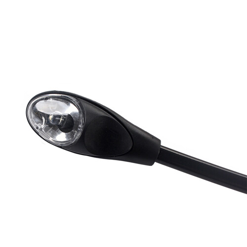 Lampe LED Grise Ajustable Pour Lecture Et Activités Extérieures 2