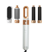 Professioneller Haarstyler mit Diffusor, Düsenaufsatz – 5-in-1-Ionentrocknung, Infrarot-Konstantwärme, Wechselstrommotor, 1200 W