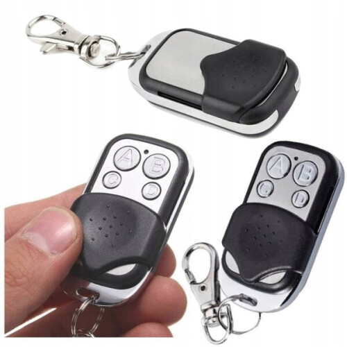 4-Channel Remote Control with Fixed Code 433.92MHz for Copying Signals as Spare Remote, Simple to Programme
