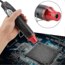 Professional Heat Gun 300W, 220V for Embossing and Shrink Film, Fast Heating to 200C with EU Power Plug