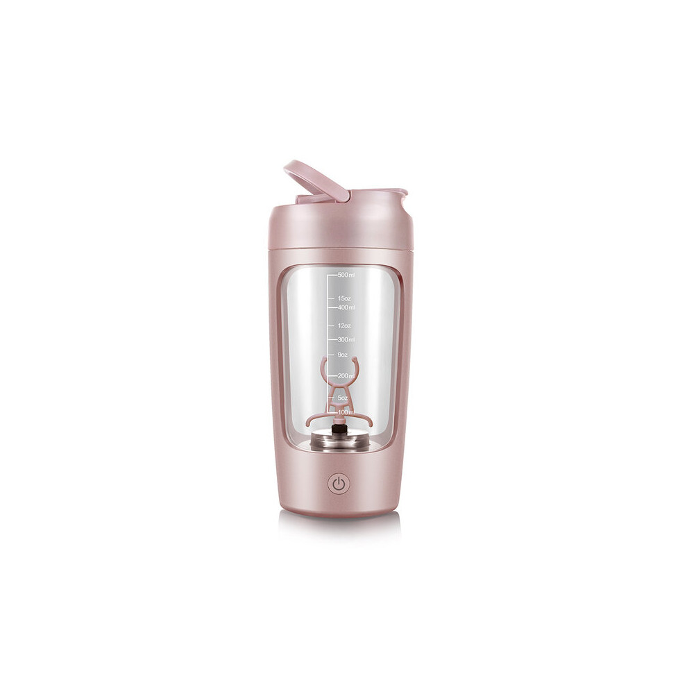 USB Rechargeable Electric Shaker Cup 650ml, Handheld Milk Protein Powder Blender, Leak-Proof Tritan Bottle with Side Button, Mixes in Seconds