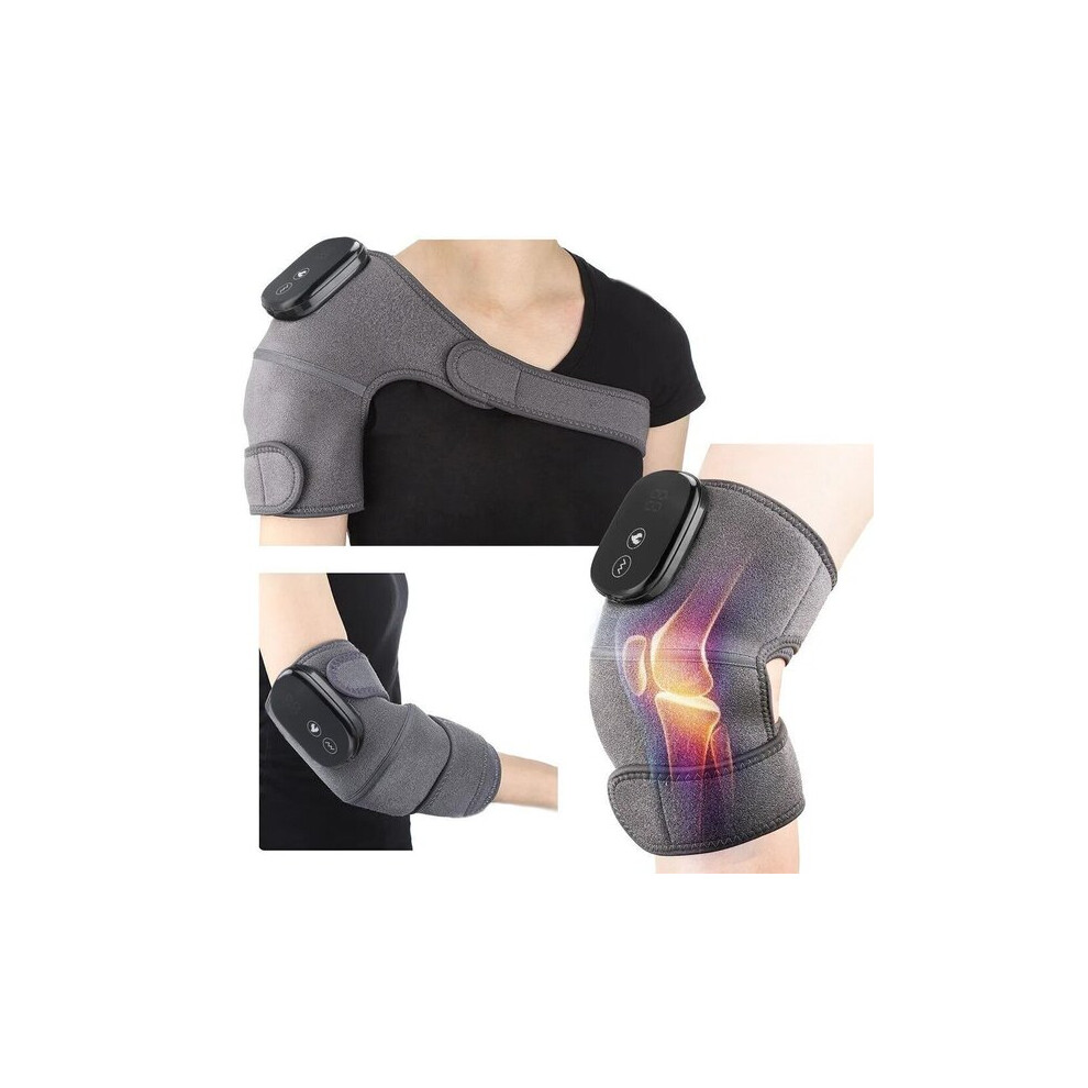 Knee Massager with 3 Heat Levels 3 Vibration Modes, Adjustable Temperature Control Lock Function for Shoulder Elbow