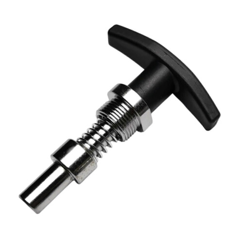 Stable Adjustable Pull Pin Knob for Exercise Bikes, Steel Nylon Construction, Ergonomic Handle for Quick Installation