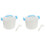 2Pièces Lunch Box Micro-Ondes Bleu Résistant Usage 4
