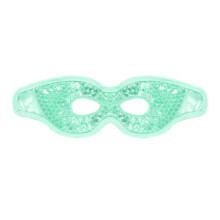 Gel oogmasker voor koude- en warmtetherapie, herbruikbaar open kompres om vermoeide ogen te verzachten en het uiterlijk te verbeteren.
