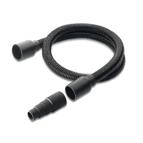 Workshop Vacuum Cleaner Kit Compatible with Power Tools, Plastic Hose and Swivel Joint for Direct Dust Collection at Source