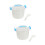 2Pièces Lunch Box Micro-Ondes Bleu Résistant Usage 8